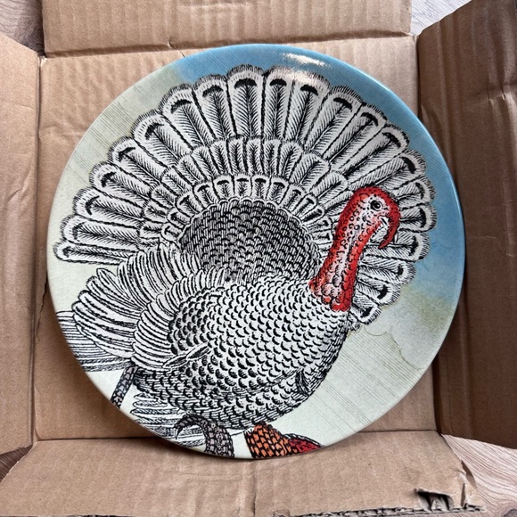John Derian x Target Turkey Salad Plates Set - Picture 5 of 5